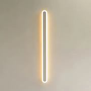 Lampada da parete per esterno SUHA a LED, lunghezza 60 cm, 8 W, IP65, metallo, lineare, bianca. Lampada da parete per esterno. Titolo predefinito Alessandro Design