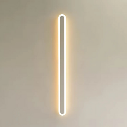 Lampada da parete per esterno SUHA a LED, lunghezza 60 cm, 8 W, IP65, metallo, lineare, bianca. Lampada da parete per esterno. Titolo predefinito Alessandro Design