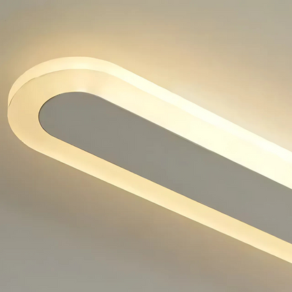 Lampada da parete per esterno SUHA a LED, lunghezza 60 cm, 8 W, IP65, metallo, lineare, bianca. Lampada da parete per esterno. Titolo predefinito Alessandro Design