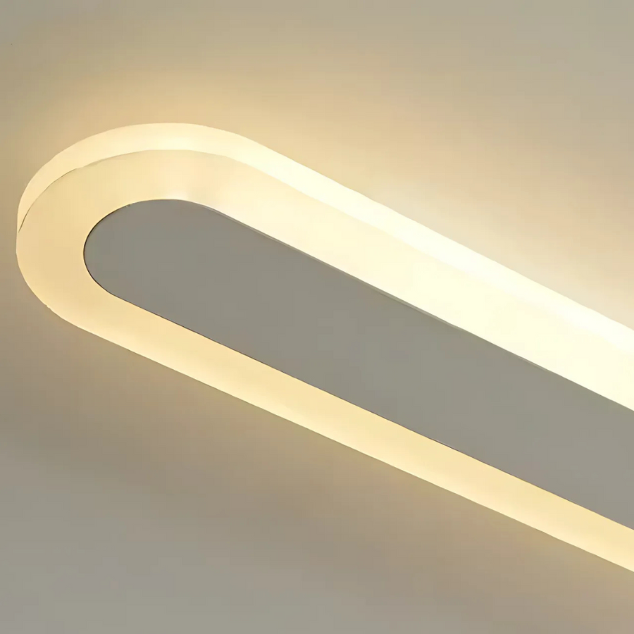 Lampada da parete per esterno SUHA a LED, lunghezza 60 cm, 8 W, IP65, metallo, lineare, bianca. Lampada da parete per esterno. Titolo predefinito Alessandro Design