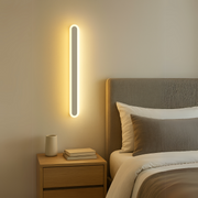 Lampada da parete per esterno SUHA a LED, lunghezza 60 cm, 8 W, IP65, metallo, lineare, bianca. Lampada da parete per esterno. Titolo predefinito Alessandro Design