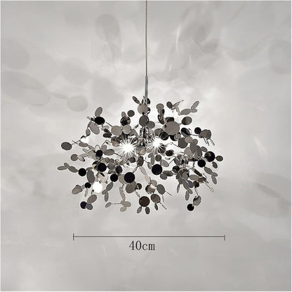 Candelabro Moderno, CAPRICIO Allegro, 2xE14, Diametro 40cm, Cromo Lucido, Altezza Regolabile Candelabro Moderno Titolo predefinito Alessandro Design