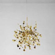 Candelabru Modern, CAPRICIO Allegro, 2xE14, Diametru 40cm, Auriu, Inaltime Reglabila Candelabre Moderne Default Title Alessandro Design