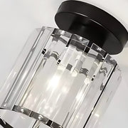 Lampadario classico, georgiano, 1x E27, paralume in vetro, nero, metallo e vetro Lampadari classici Titolo predefinito Alessandro Design