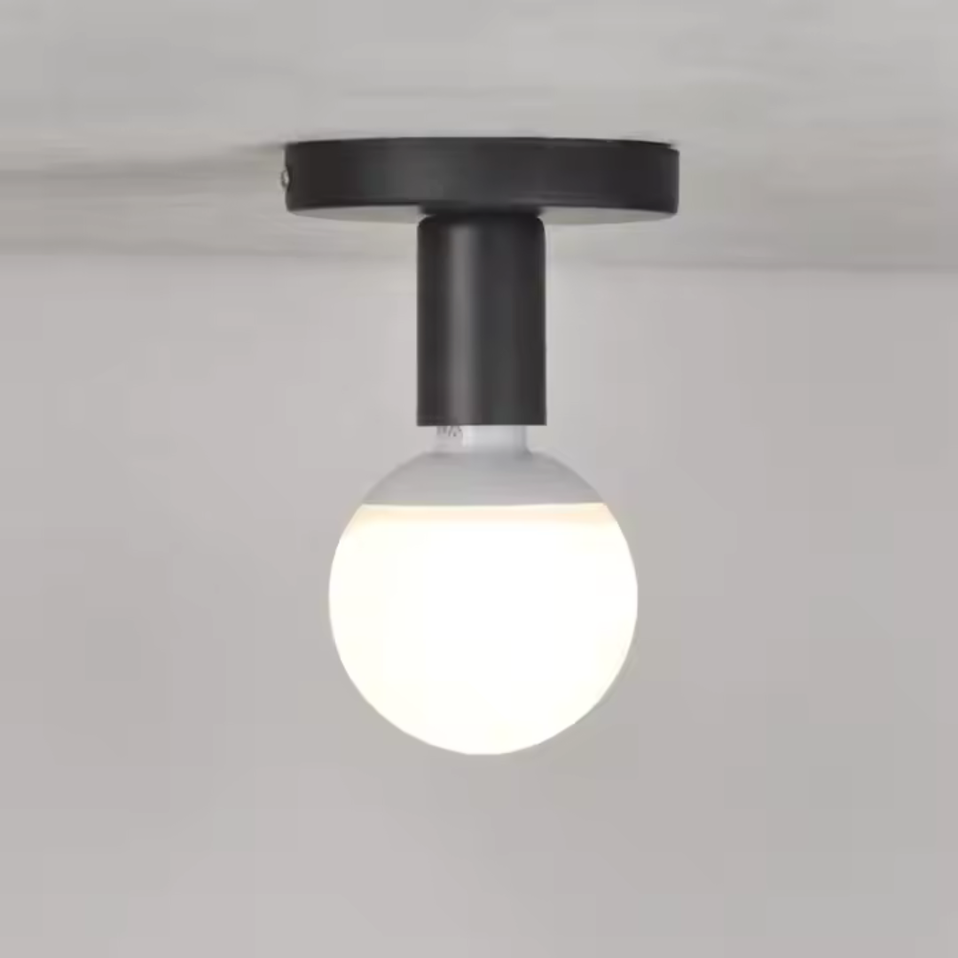 Lustra MODERNIST Mono 1x E27, Negru, Design Modern Lustre Industrial Default Title Alessandro Design