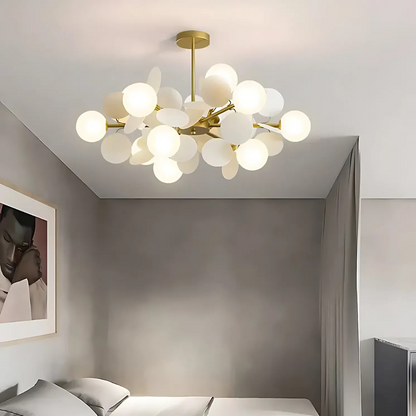 Lampadario Sospeso SVEN, 15x G9, Lampadari Moderni Bianco Titolo predefinito Alessandro Design
