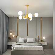 Lustra Suspendata LOFT, 6x E27, Auriu Lustre Moderne Default Title Alessandro Design