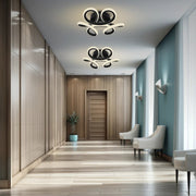 Lampadario LED VERTEX HELIX, 65W, Luce Fredda/Calda/Neutra, Lampadari LED Neri Titolo predefinito Alessandro Design