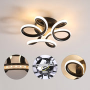 Lampadario LED VERTEX HELIX, 65W, Luce Fredda/Calda/Neutra, Lampadari LED Neri Titolo predefinito Alessandro Design