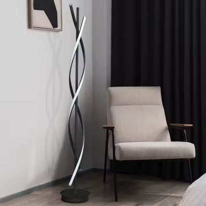 Lampada LED Upsilon, 27W, 3000K/ 4000K/ 6000K, metallo e acrilico, Veioze nero e titolo predefinito Alessandro Design