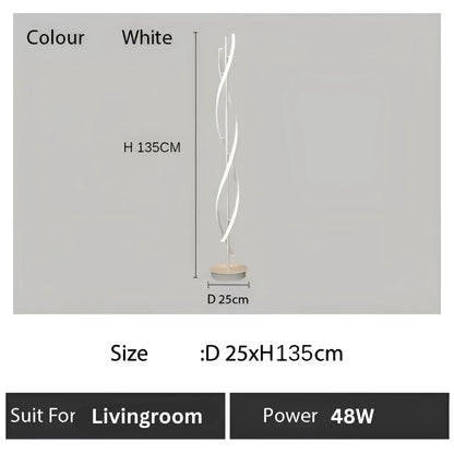 Lampada LED Upsilon, 48W, luce fredda/calda/neutra, metallo e acrilico, Veioze bianco e titolo predefinito Lampada Alessandro Design