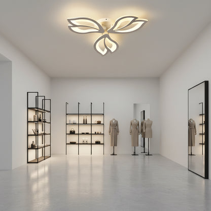 Lampadario a LED con telecomando LILY 40W, 3 Elementi, Luce Fredda/Calda/Neutra, Dimmerabile, Lampadario a LED Bianco con telecomando Titolo predefinito Alessandro Design
