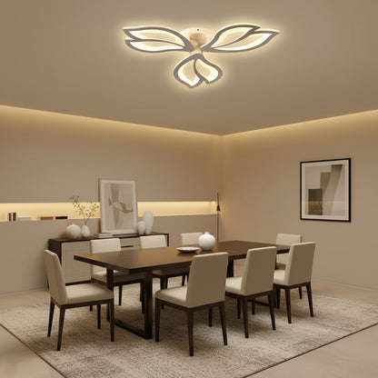 Lampadario a LED con telecomando LILY 40W, 3 Elementi, Luce Fredda/Calda/Neutra, Dimmerabile, Lampadario a LED Bianco con telecomando Titolo predefinito Alessandro Design