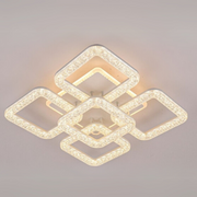 Lustra LED Astrid cu Telecomanda, 134W, Dimabil, Alb Lustre LED cu Telecomanda Default Title Alessandro Design