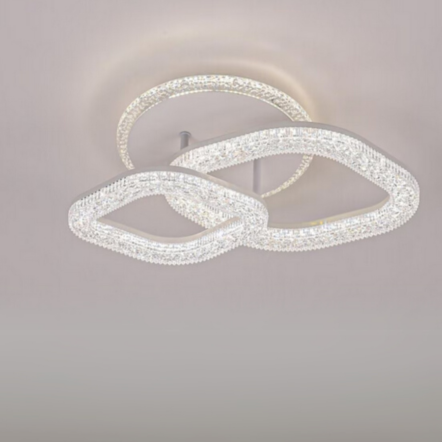 Lustra LED Asgard 29W cu Telecomanda, Lumina Dimabila, Alb Lustre LED cu Telecomanda Default Title Alessandro Design