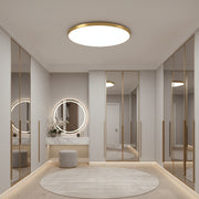 Plafoniera LED SOLIS 27cm 20W Luce Fredda Oro Plafoniere LED Titolo predefinito Alessandro Design