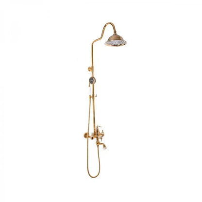Colonna Doccia, Ottone Sanitario, Oro, WZY/310/B Rubinetti e Colonne Doccia Titolo predefinito Alessandro Design