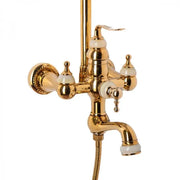 Colonna Doccia, Ottone Sanitario, Oro, WZY/310/B Rubinetti e Colonne Doccia Titolo predefinito Alessandro Design