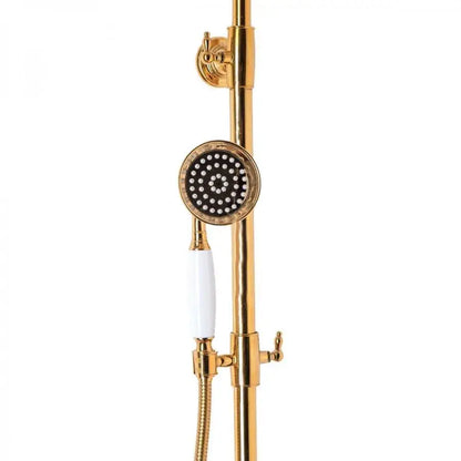Colonna Doccia, Ottone Sanitario, Oro, WZY/310/B Rubinetti e Colonne Doccia Titolo predefinito Alessandro Design