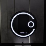 Oglinda LED Rotunda, 60cm, Visio MotionGlow Marcello, Sistem Dezaburire, Ceas & Termometru, Lupa Cosmetica, Dimabila Oglinzi Marcello Default Title Alessandro Design