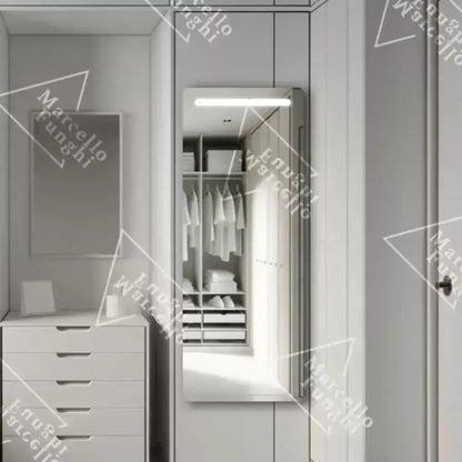 Specchio rettangolare a LED, 60x150 cm, Marcello Touch Dressing Couture Specchi da toilette Titolo predefinito Alessandro Design