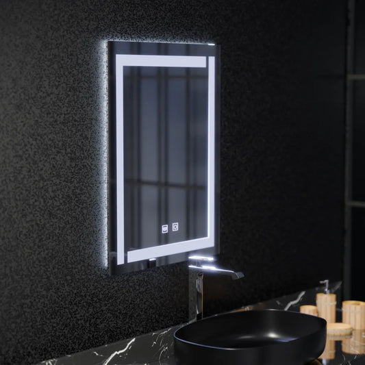 Specchio LED Touch Finater 12W Demister System 60x45cm Specchi Korman E Titolo predefinito Alessandro Design