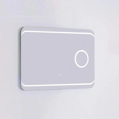 Specchio LED rettangolare, 80x60cm, Stella Touch, Sistema Disappannante Specchi Korman E Titolo predefinito Alessandro Design