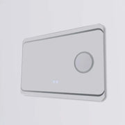Specchio LED rettangolare, 80x60cm, Stella Touch, Sistema Disappannante Specchi Korman E Titolo predefinito Alessandro Design
