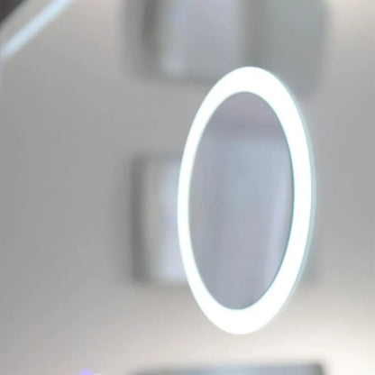 Specchio LED rettangolare, 80x60cm, Stella Touch, Sistema Disappannante Specchi Korman E Titolo predefinito Alessandro Design