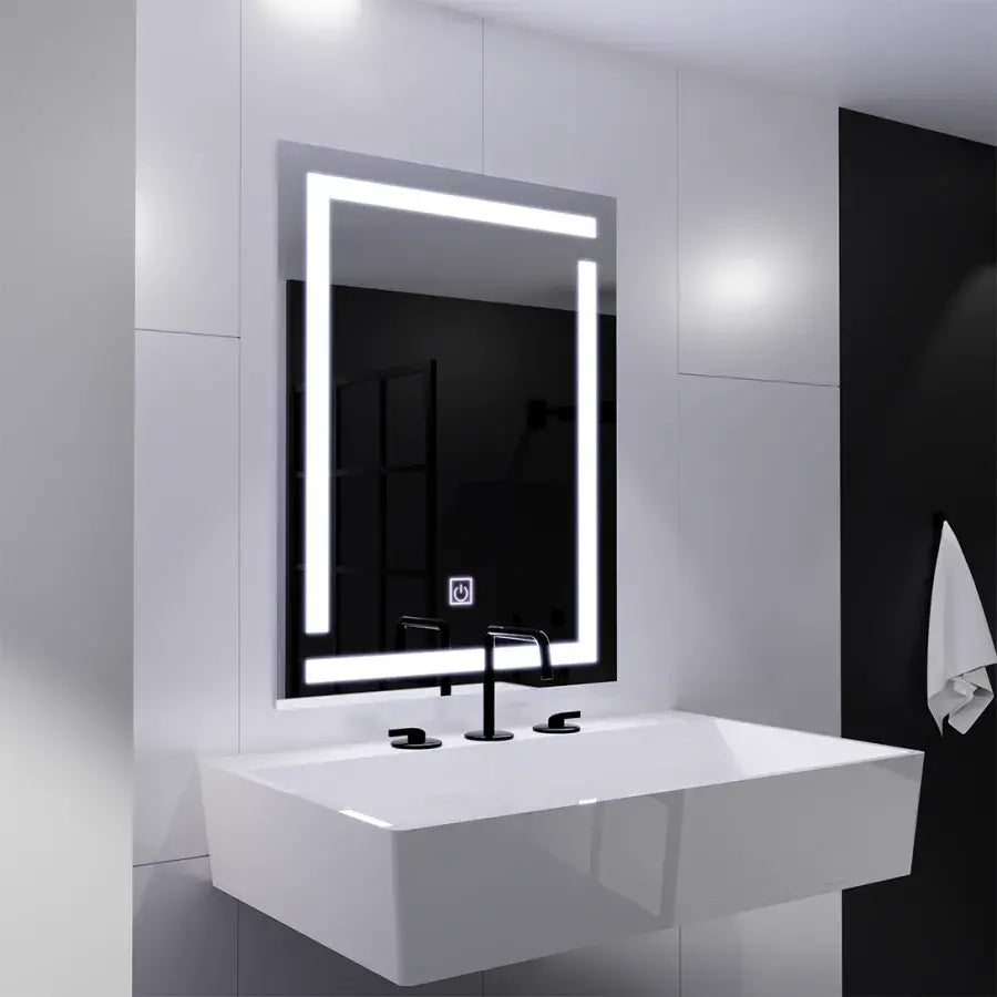Giga LED Specchio, 60x80cm, 14W, Touch, Luce 6000K Korman Mirrors E Titolo predefinito Alessandro Design