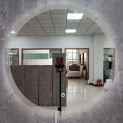 Oglinda LED Rotunda, 60cm, Lumino Touch, Sistem Dezaburire Oglinda Baie cu LED si Dezaburire Default Title Alessandro Design