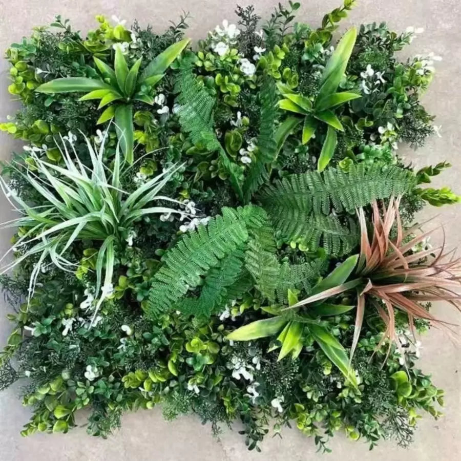 Panou Artificial 50x50cm Verde Default Title Alessandro Design