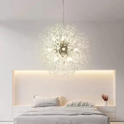 Ciondolo in cristallo Ricky 12x G9 candelabri moderni in argento Titolo predefinito Alessandro Design