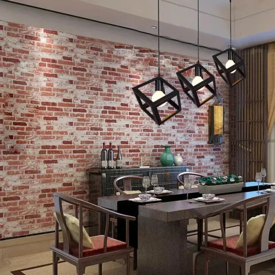 Lampadario a forma di cubo, STRUKTUR Linear Trio, 3x E27, Nero, Lucentezza del metallo Titolo predefinito industriale Alessandro Design