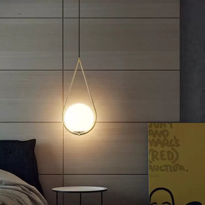 Lustra LOFT Haven, 1x E27, Alb Auriu, Metal, Inaltime Reglabila Lustre Moderne Default Title Alessandro Design