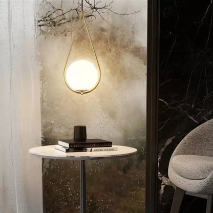 Lustra LOFT Haven, 1x E27, Alb Auriu, Metal, Inaltime Reglabila Lustre Moderne Default Title Alessandro Design