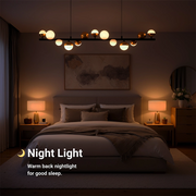 Lampadario a sospensione a LED Aurion 29W in acrilico con telecomando, dimmerabile, lampadari LED in oro nero, metallo e acrilico con telecomando Titolo predefinito Alessandro Design