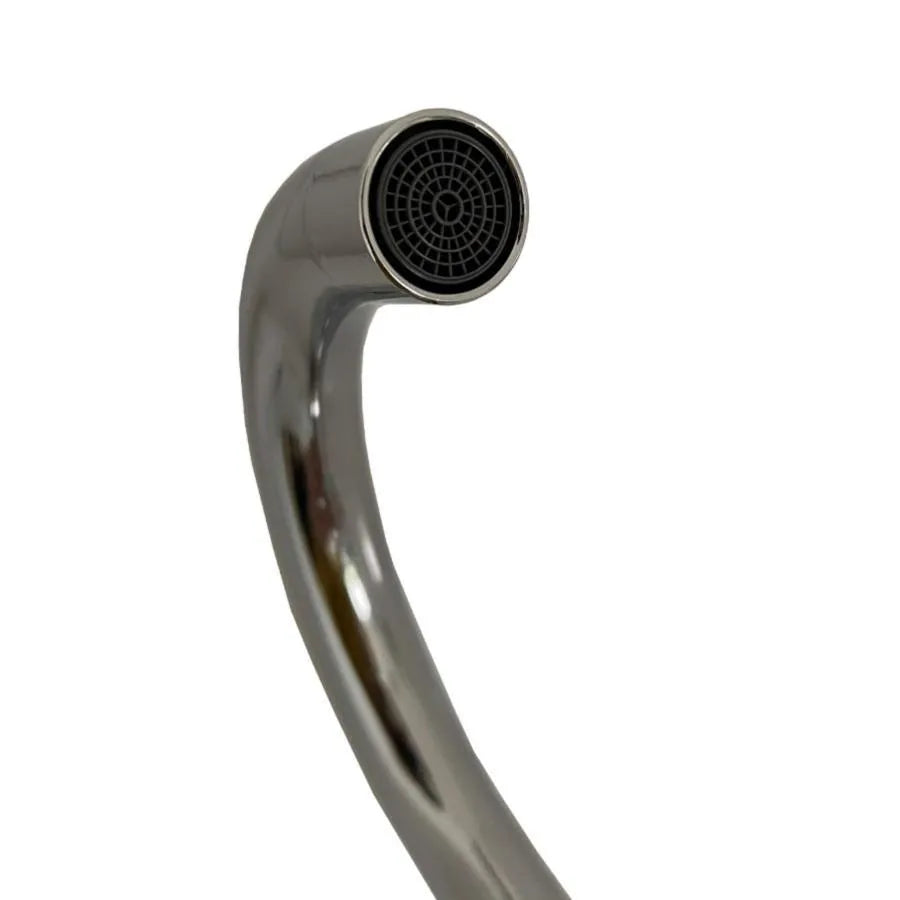 Rubinetto per Rubinetto Alto Argento Accessori Bagno Titolo predefinito Alessandro Design