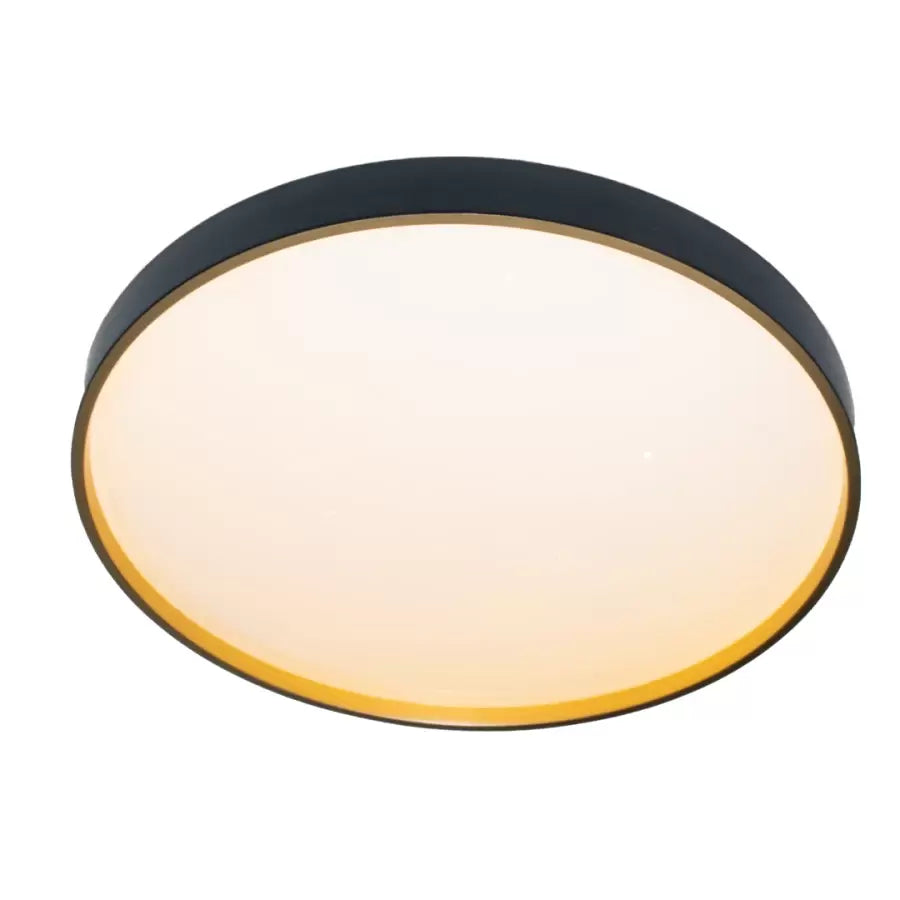 Plafoniera LED Fantas 46W, Rotunda, Abs, Alb si Negru Plafoniere LED Default Title Alessandro Design