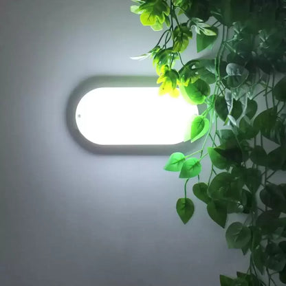 Plafoniera LED FANTAS Ovale 8W 17cm Bianco Esterno IP65 Plafoniere LED Titolo predefinito Alessandro Design