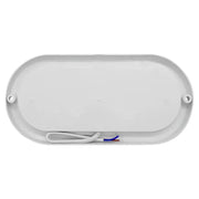 Plafoniera LED FANTAS Ovale 8W 17cm Bianco Esterno IP65 Plafoniere LED Titolo predefinito Alessandro Design