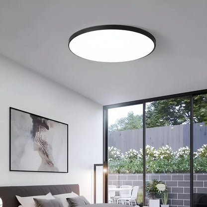 SOLIS Plafoniera LED 27cm 20W Luce Fredda, Plafoniere LED Nero Titolo predefinito Alessandro Design