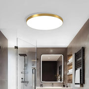 Plafoniera LED SOLIS 27cm 20W Luce Fredda Oro Plafoniere LED Titolo predefinito Alessandro Design