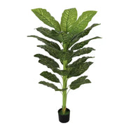 Pianta artificiale 24 foglie senza vaso 160 cm Verde Piante artificiali da interno Titolo predefinito Alessandro Design