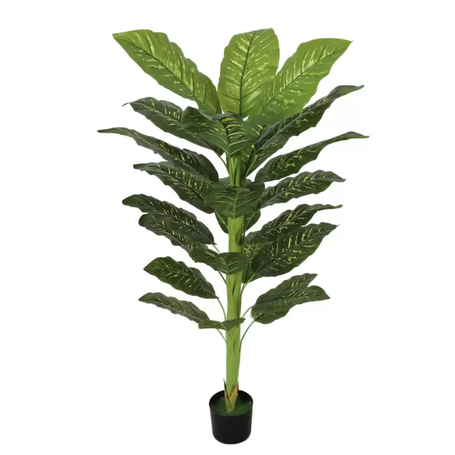 Pianta artificiale 24 foglie senza vaso 160 cm Verde Piante artificiali da interno Titolo predefinito Alessandro Design