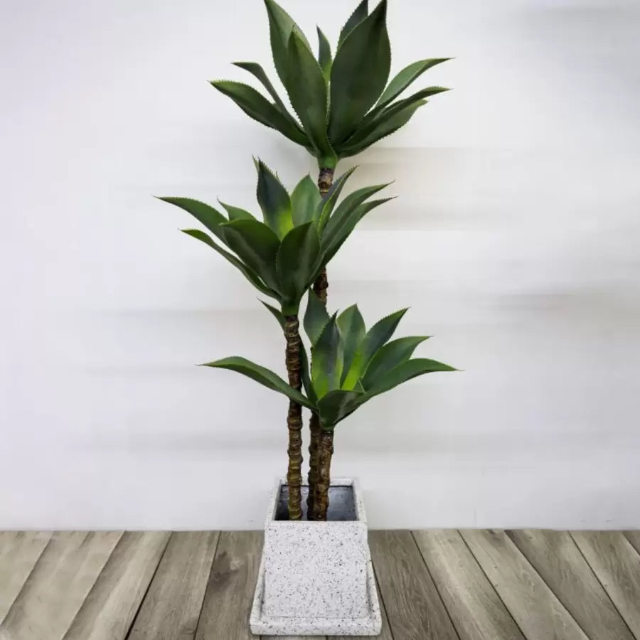 Pianta artificiale Dracaena fragrans, senza vaso, 180 cm Piante artificiali da interno verdi Titolo predefinito Alessandro Design