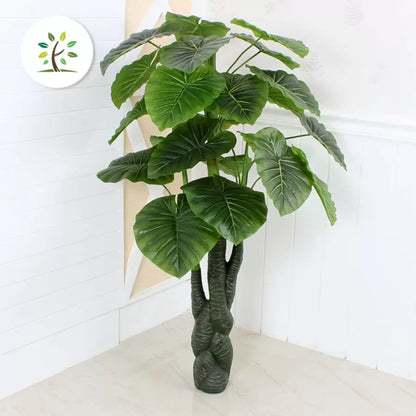 Pianta Artificiale Alocasia odora, senza vaso, 150 cm Piante Artificiali da Interno Verdi Titolo predefinito Alessandro Design