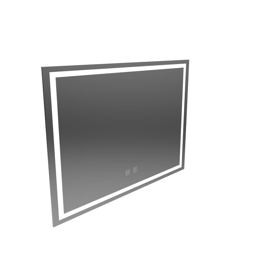 Oglinda LED Rectangulara, 70x50cm, RADIANTE Touch , Sistem Dezaburire, Dimabila