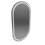 Oglinda LED Ovala 50X80cm, Velara Touch, Sistem Dezaburire, Dimabila, Lumina Rece 6000K