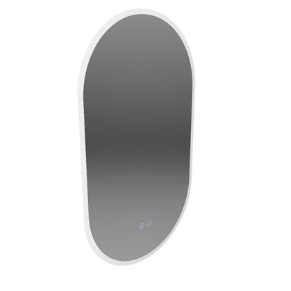 Oglinda LED Ovala 60x80cm Llexort, Touch, Sistem Dezaburire, Dimabila